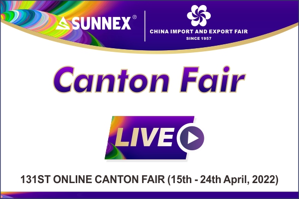 131st Canton Fair Hot ຜະລິດຕະພັນສະແດງໃຫ້ເຫັນຕາຕະລາງວິດີໂອຂອງ SUNNEX!