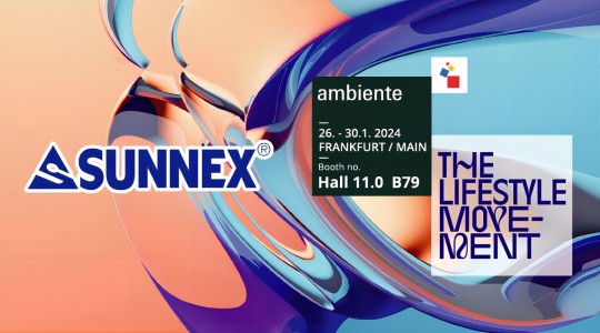 ຍິນດີຕ້ອນຮັບສູ່ 2024 AMBIENTE, FRANKFURT SUNNEX BOOTH