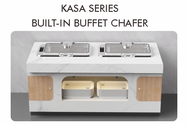 ຊຸດ Sunnex Kasa ຊຸດ: 8,5L ທີ່ສ້າງຂຶ້ນໃນ Chafe Buffet Chaser