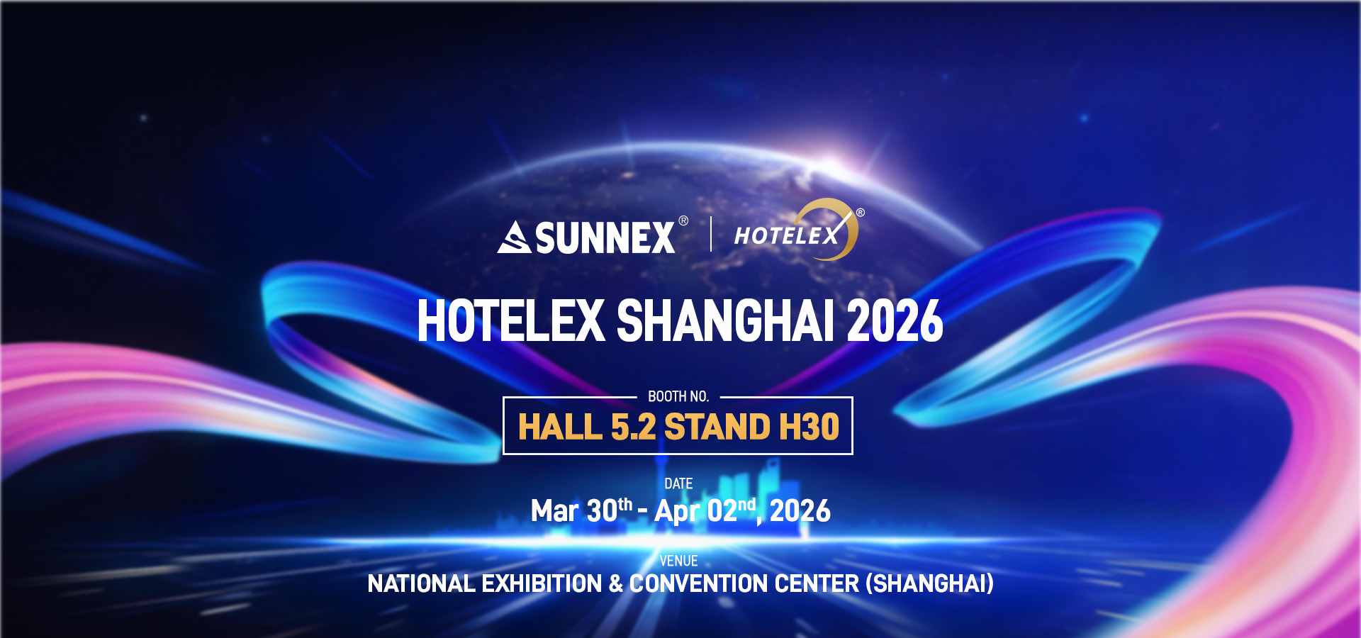 ເຊີນ - Hotelex Shanghai 2026