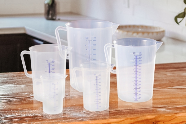 Sunnex PP jugs ວັດແທກ - ເຫມາະສໍາລັບການນໍາໃຊ້ເຮືອນແລະການຄ້າ