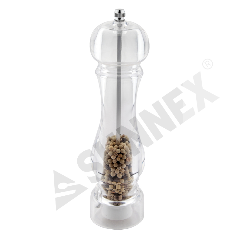 Borosilicate Glass Pepper Mill ເຄື່ອງຂັດເຊລາມິກ