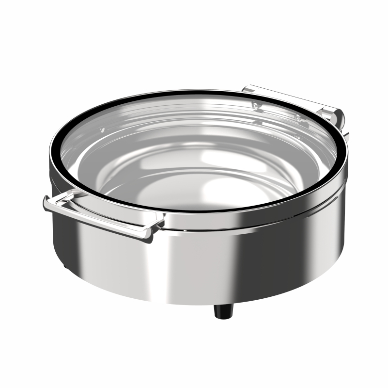 Z10 ສະແຕນເລດ Round Buffet Chafer